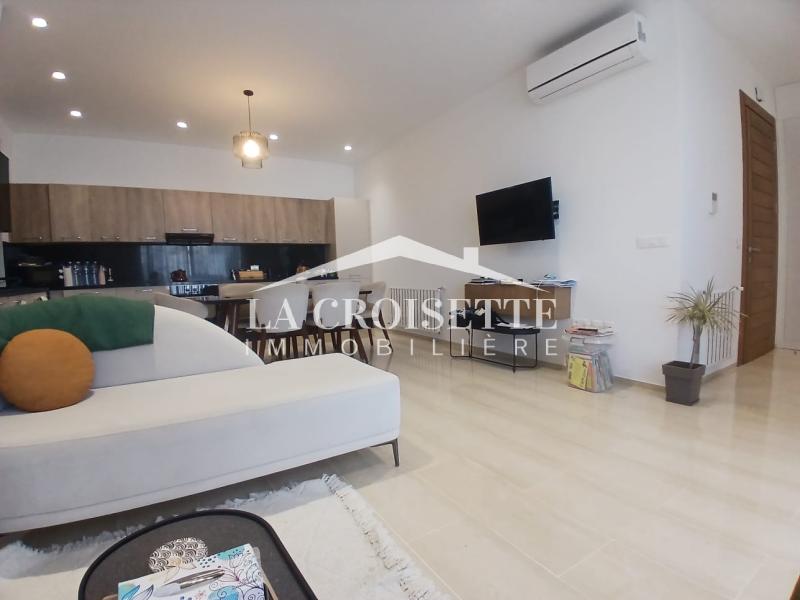 Appartement meublé S+2 avec terrasse à La Marsa